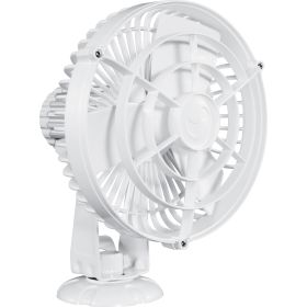 CAFRAMO KONA 12V 3-SPEED 7" WATERPROOF FAN WHITE