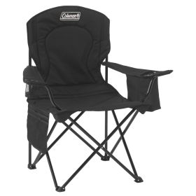 COLEMAN COOLER QUAD CHAIR BLACK