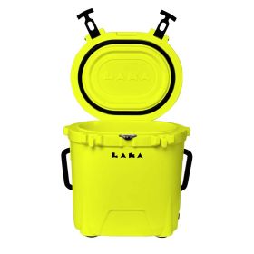 LAKA COOLERS 20 QT COOLER -  YELLOW