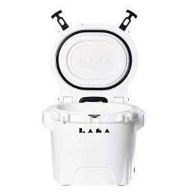 LAKA COOLERS 30 QT COOLER W/ TELESCOPING HANDLE & WHEELS