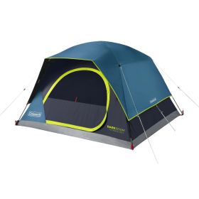 COLEMAN SKYDOME 4 PERSON  DARK ROOM CAMPING TENT