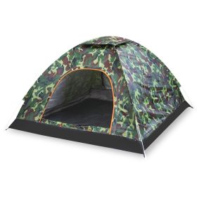 1/2 Person Instant Pop Up Dome Tent Waterproof Camping Tent w/Mosquito Net Doors Bags