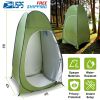 1Person Outdoor Pop Up Toilet Tent Portable Changing Clothes Room Shower Tent Camping Shelter Privacy Tent w/ Carry Bag