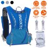 Sport Hydration Vest Running Backpack with 15oz 50oz Water Bladder Adjustable Strap Storage Bag for Trail Running Marathon Race Hiking