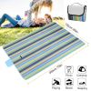 60" x 78" Waterproof Picnic Blanket Handy Mat with Strap Foldable Camping Rug for Camping Hiking Grass Travelling